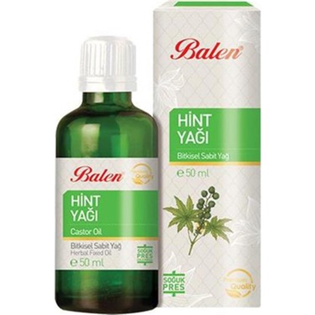 Balen Hint Yağı Doğal Bitkisel Sabit Yağ Soğuk Pres 50 Ml Saç Ve Cilt Bakım Yağı