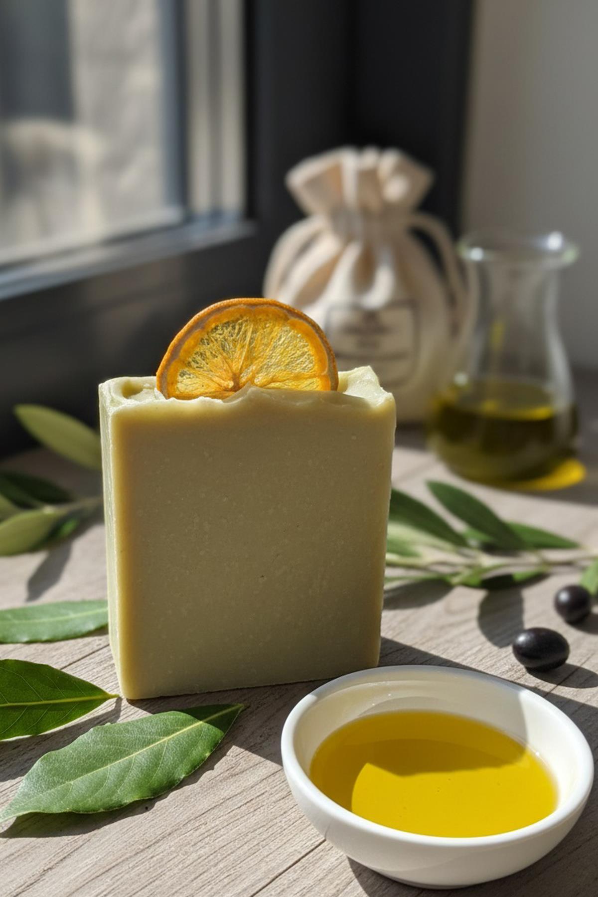 Defne Sabunu El Yapımı Özel Üretim Defne Yağlı Sabun Laurel Soap