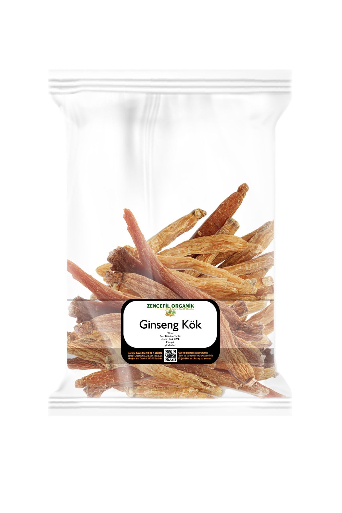 Kırmızı Ginseng Kök Orijinal Saf Kırmızı Kore Ginseng Kökü