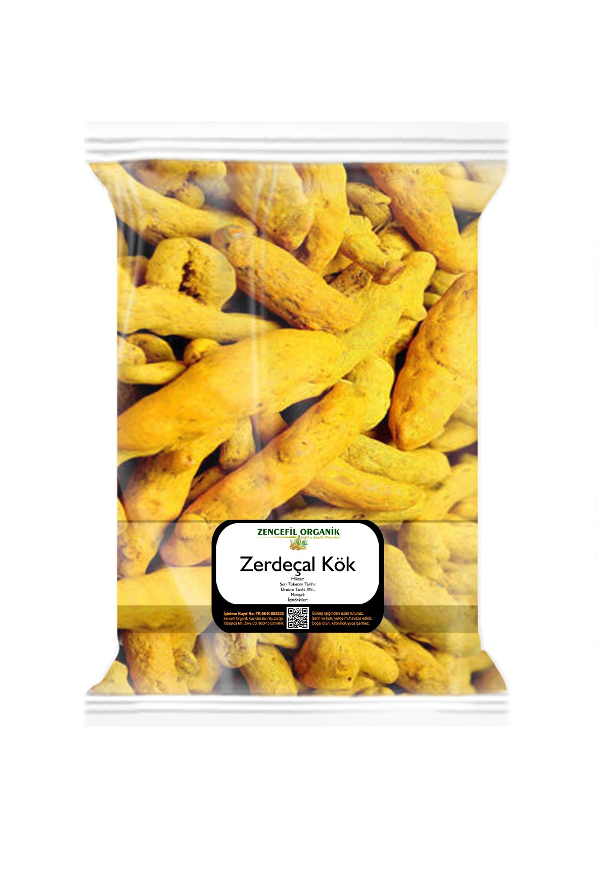 Kök Zerdeçal Öğütülmemiş Zerdeçal 1. Kalite Mahsul Zerdeçal Kök