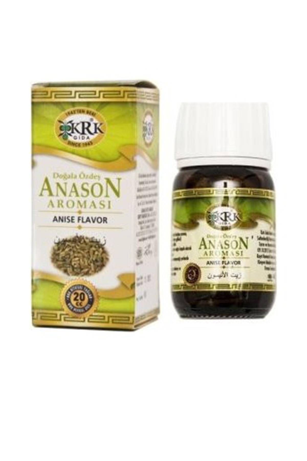 Krk Anason Aroması 20 cc Cam Şişe