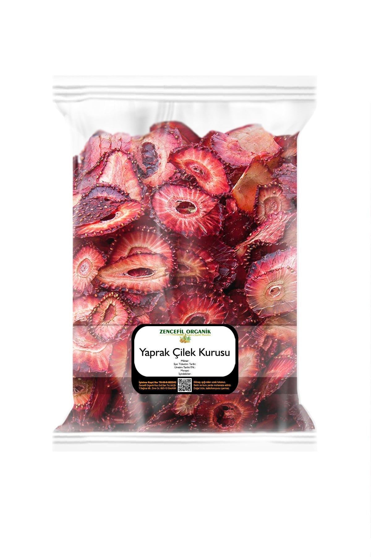 Kurutulmuş Çilek Kuru Çilek Dilimlenmiş Çilek Kurusu Strawberry