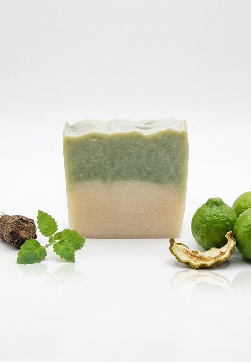 Paçuli Bergamot Sabunu Doğal El Yapımı Nemlendirici Sabun Soğuk Proses Aromaterapi ve Bakım Sabunu