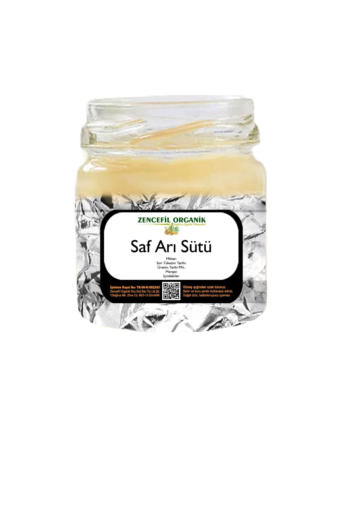 Saf Arı Sütü 30 Gr. 1. Sınıf Taze Arı Sütü