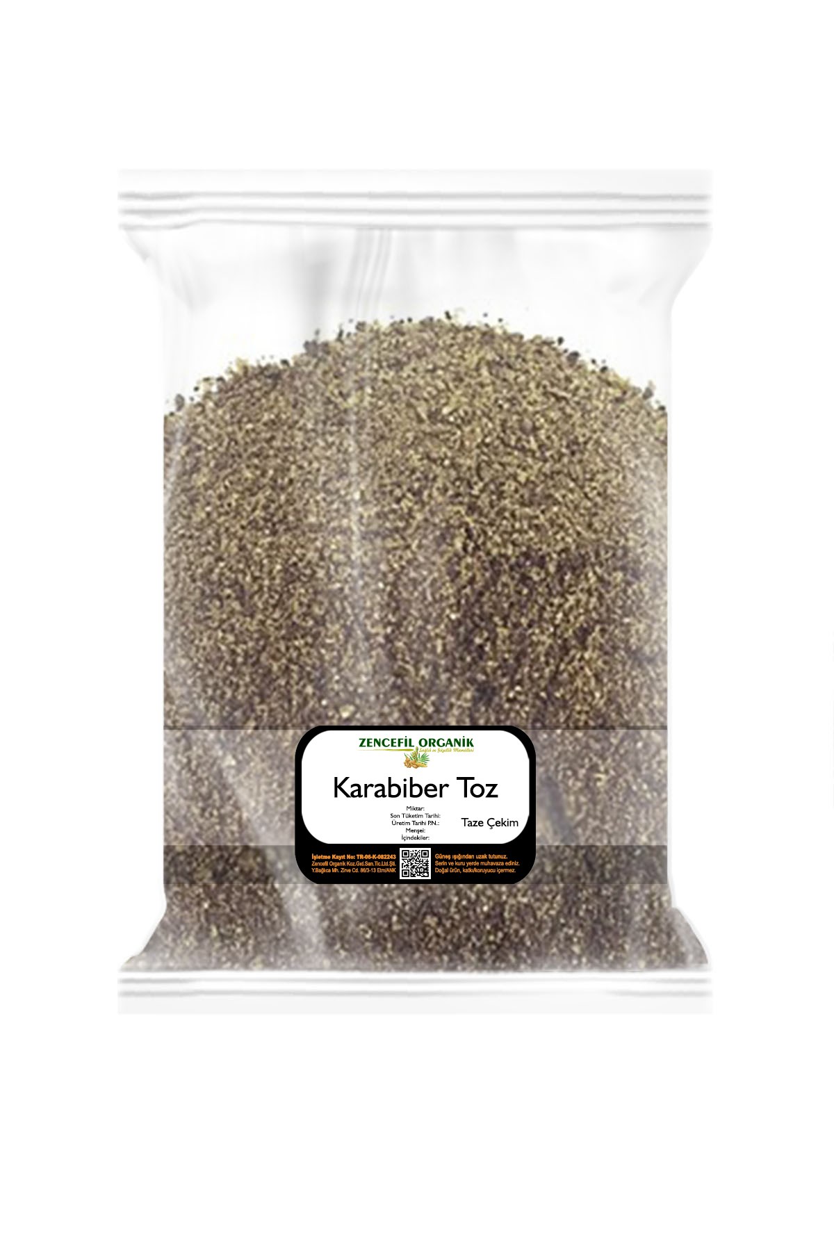 Toz Karabiber 1. Kalite Taze Mahsul Öğütülmüş Karabiber