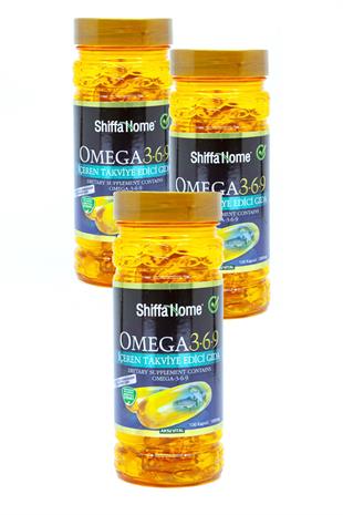 3 Kutu Aksu Vital Omega 3-6-9 Balık Yağı Softjel 100x1000 - Shiffa Home Omega 3-6-9
