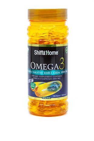 Aksu Vital Shiffa Home Omega 3 Balık Yağı 1000 Mg x 100 Softgel