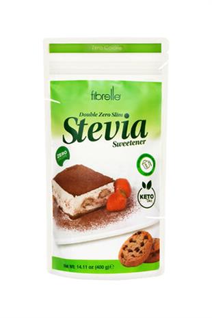 Fibrelle Double Zero Slim Stevia Sweetener 400 Gr Sıfır Kalori