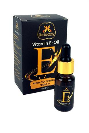 Herbeauty Vitamin E - Oil 10 ml Alpha Tocopherol E Vitamini Yağı Herbauty