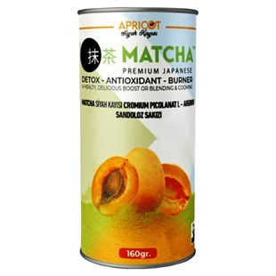 Matcha Premium Japanese Maça - Kayısı - Cromium Picolanat - L Arginin - Sandaloz Sakızı 160 gr