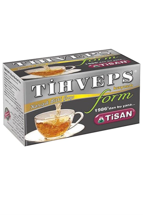 Tisan Tihveps Form Bitki Çayı 20 Süzen Poşet Kayısılı Form Çay