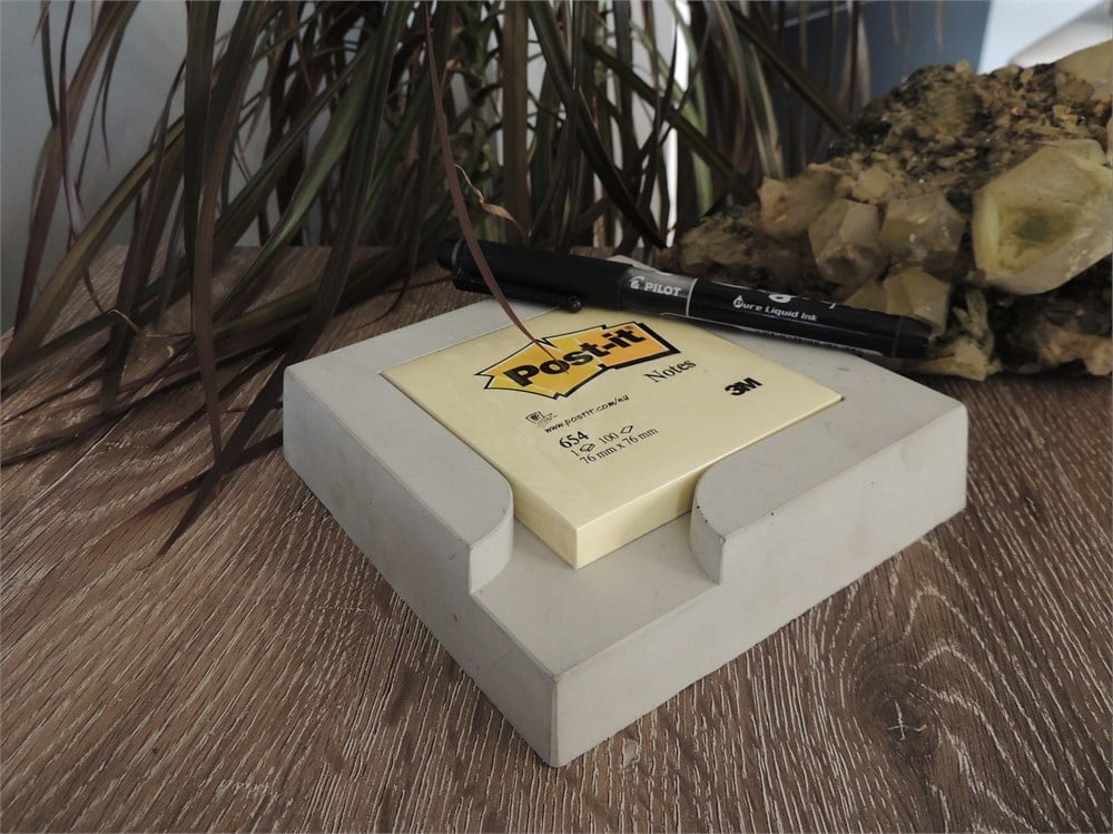 Beton Post-It'lik- Beton Ofis Düzenleyiciler