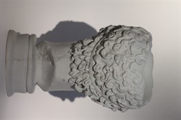 Antik Hermes Kafası Beton El Yapımı Büst Saksı