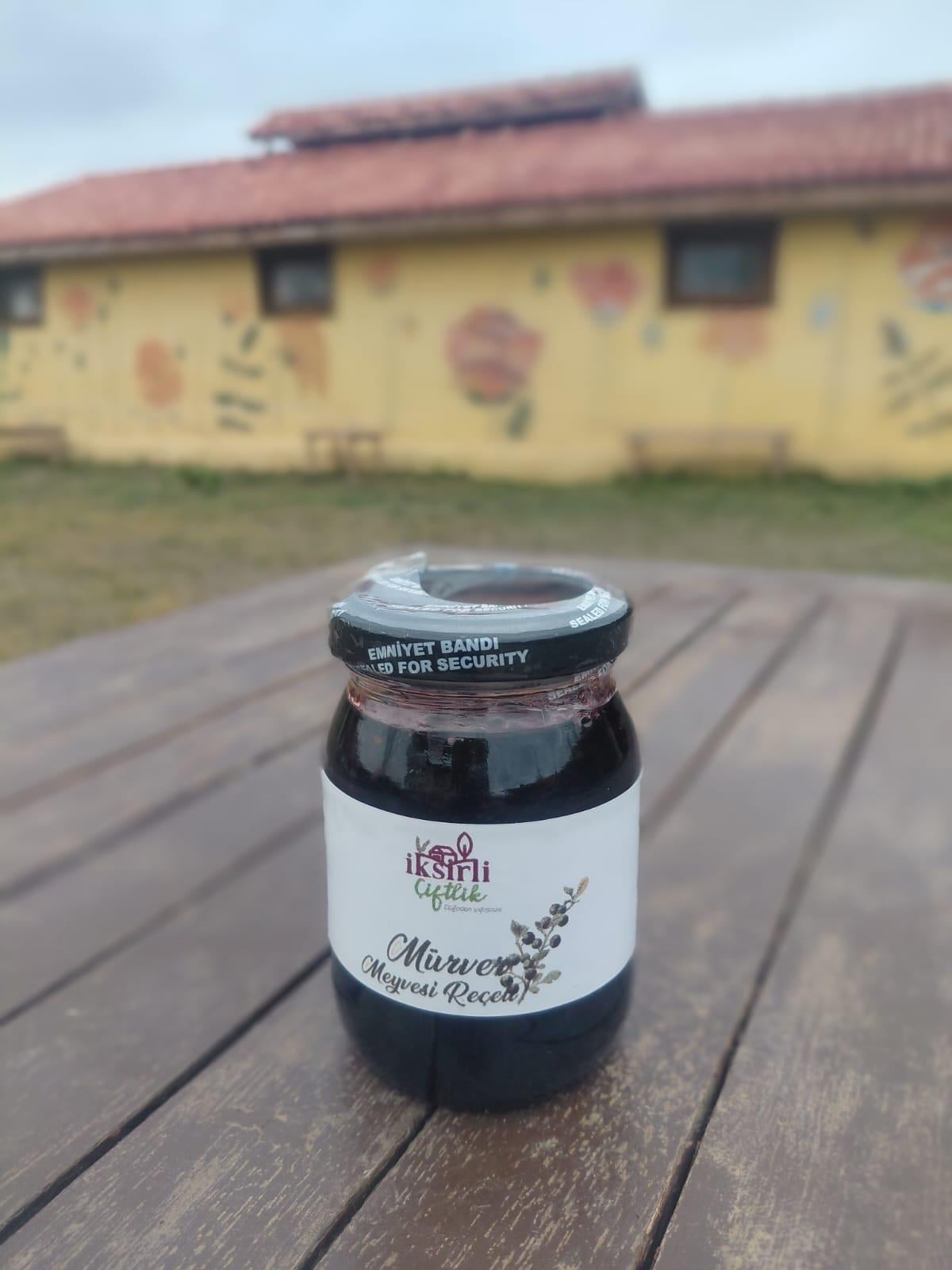 Mürver Meyvesi Reçeli 200 g (Organik Elma Suyu Konsantreli)