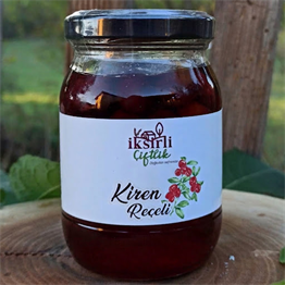 Kiren (Kızılcık) Reçeli 200 g (Organik elma suyu konsantreli)