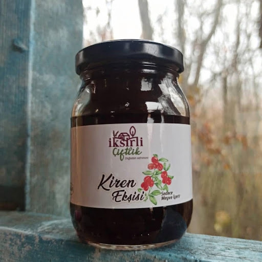 Organik Kiren (Kızılcık) Ekşisi 190 gr. (Sadece meyve suyu içerir.)