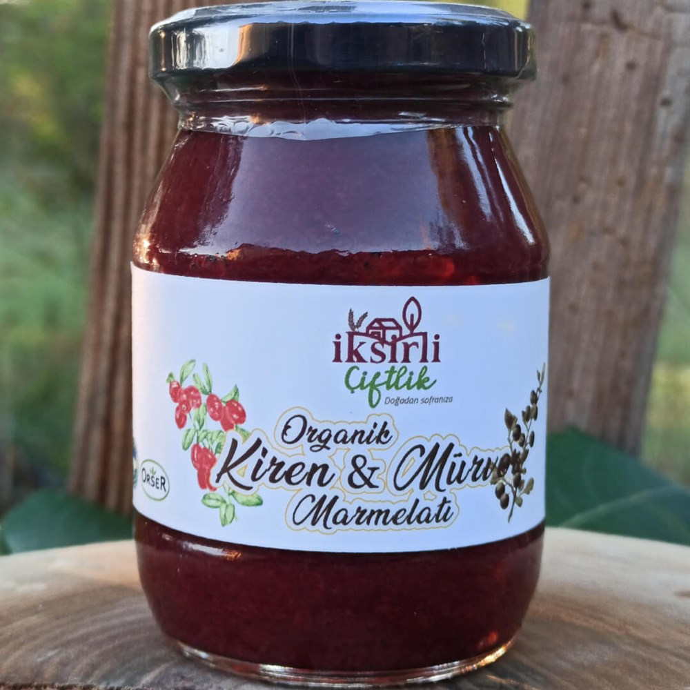 Organik Kiren ve Mürver Marmelatı 190 g