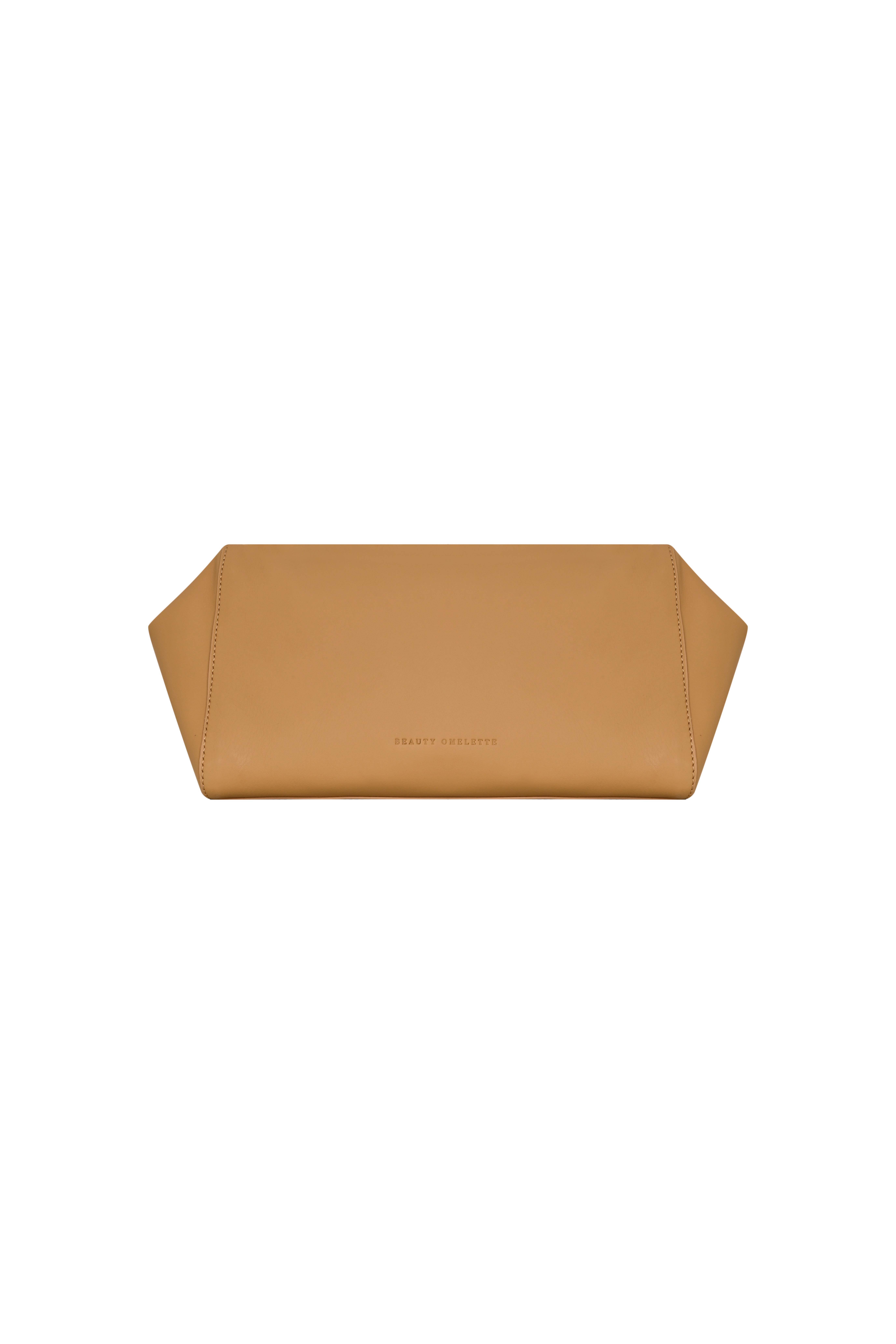 Bisküvi Deri Oxford Clutch