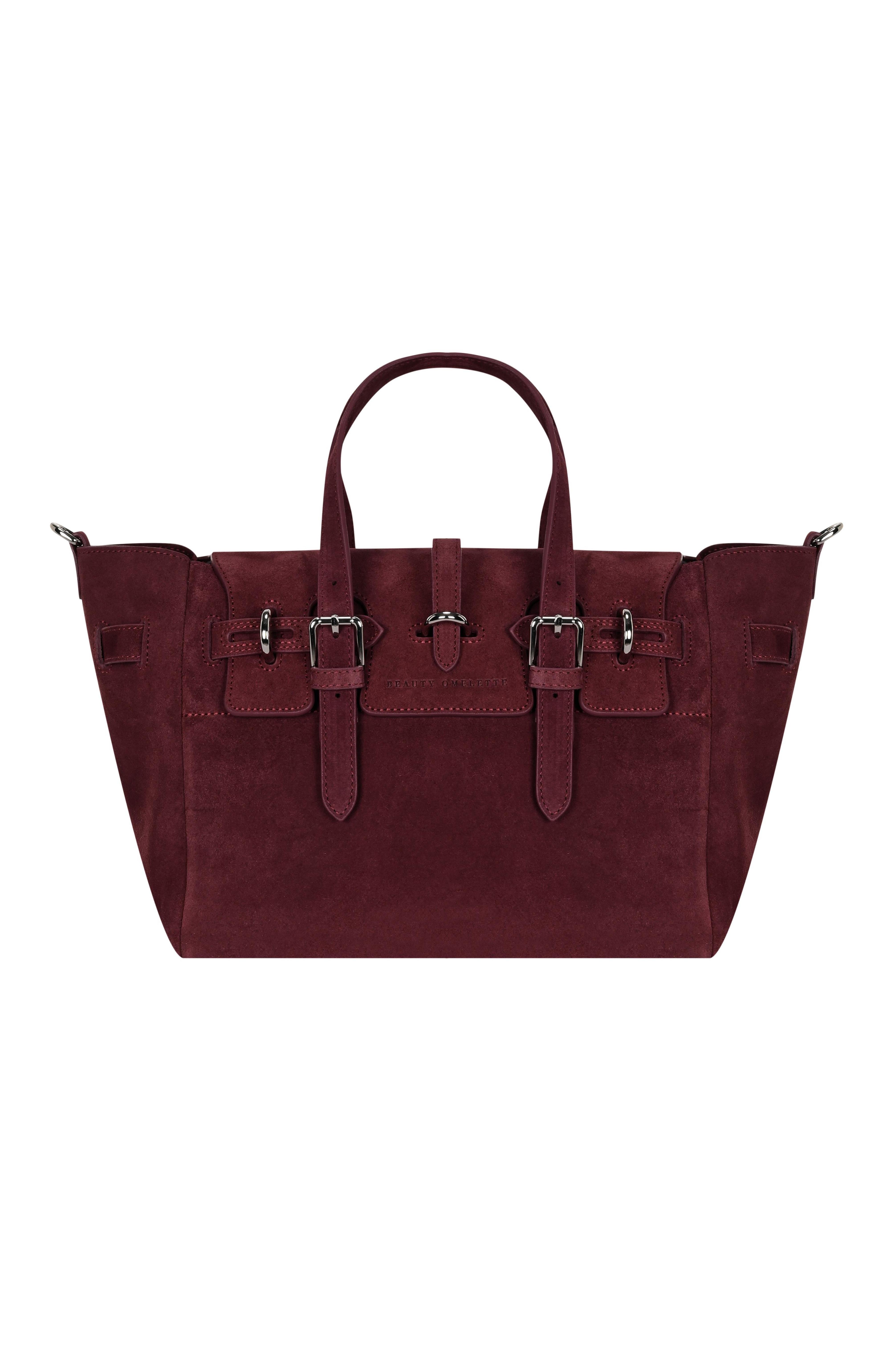 Bordo Gabrielle Süet Medium Bag Silver