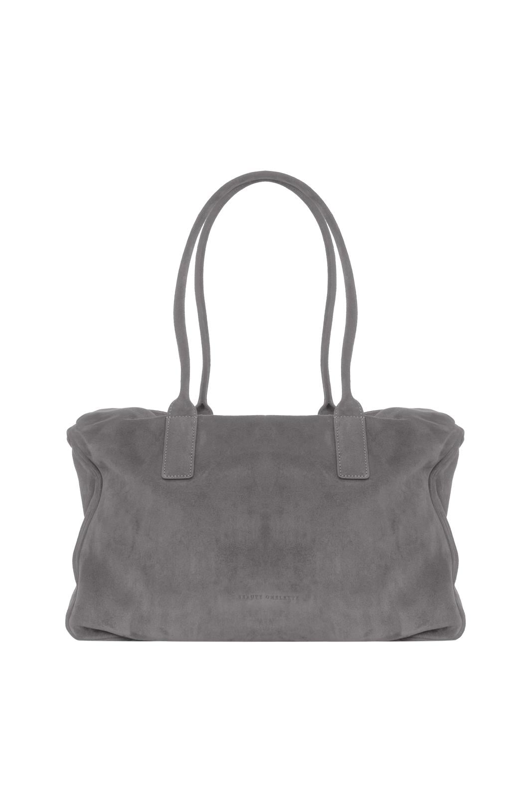 Gri Süet Raphael Shopping Bag