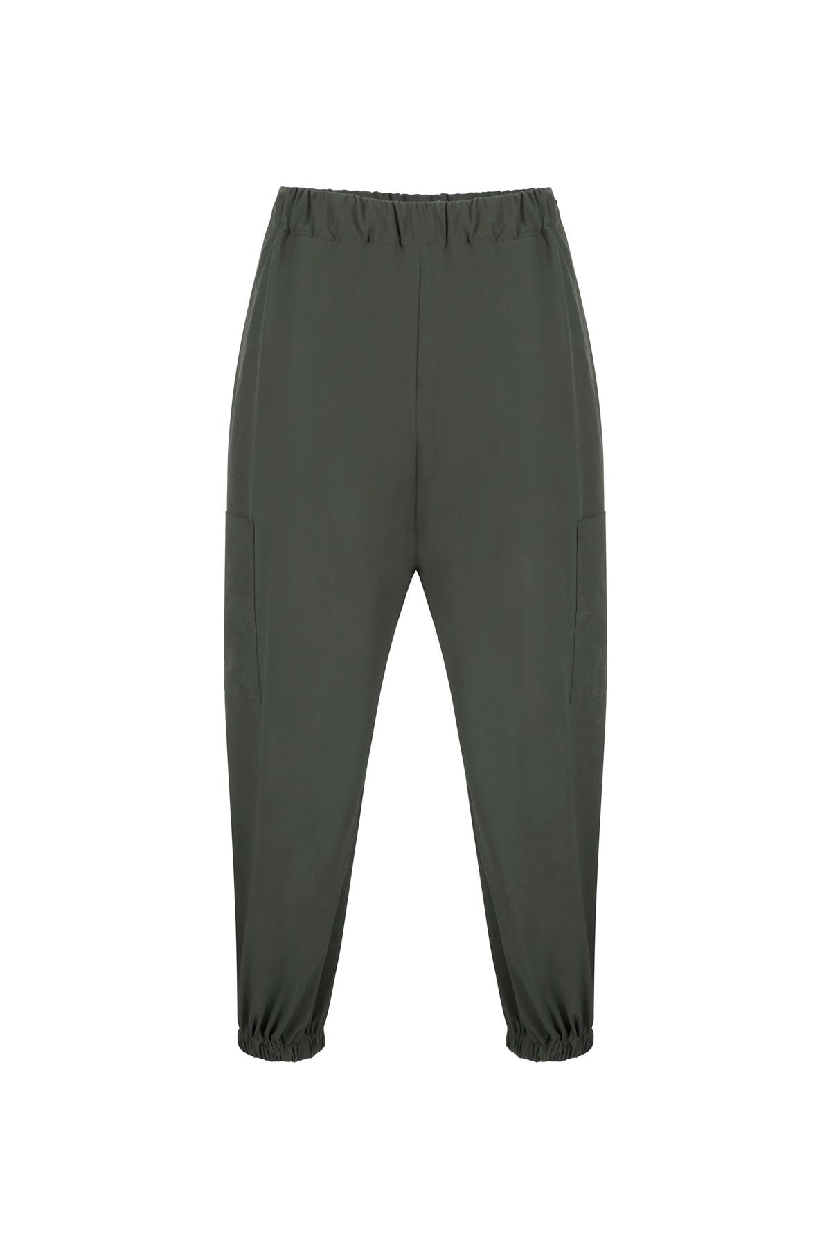 Haki Kargo Cepli Teknik Kumaş Jogger