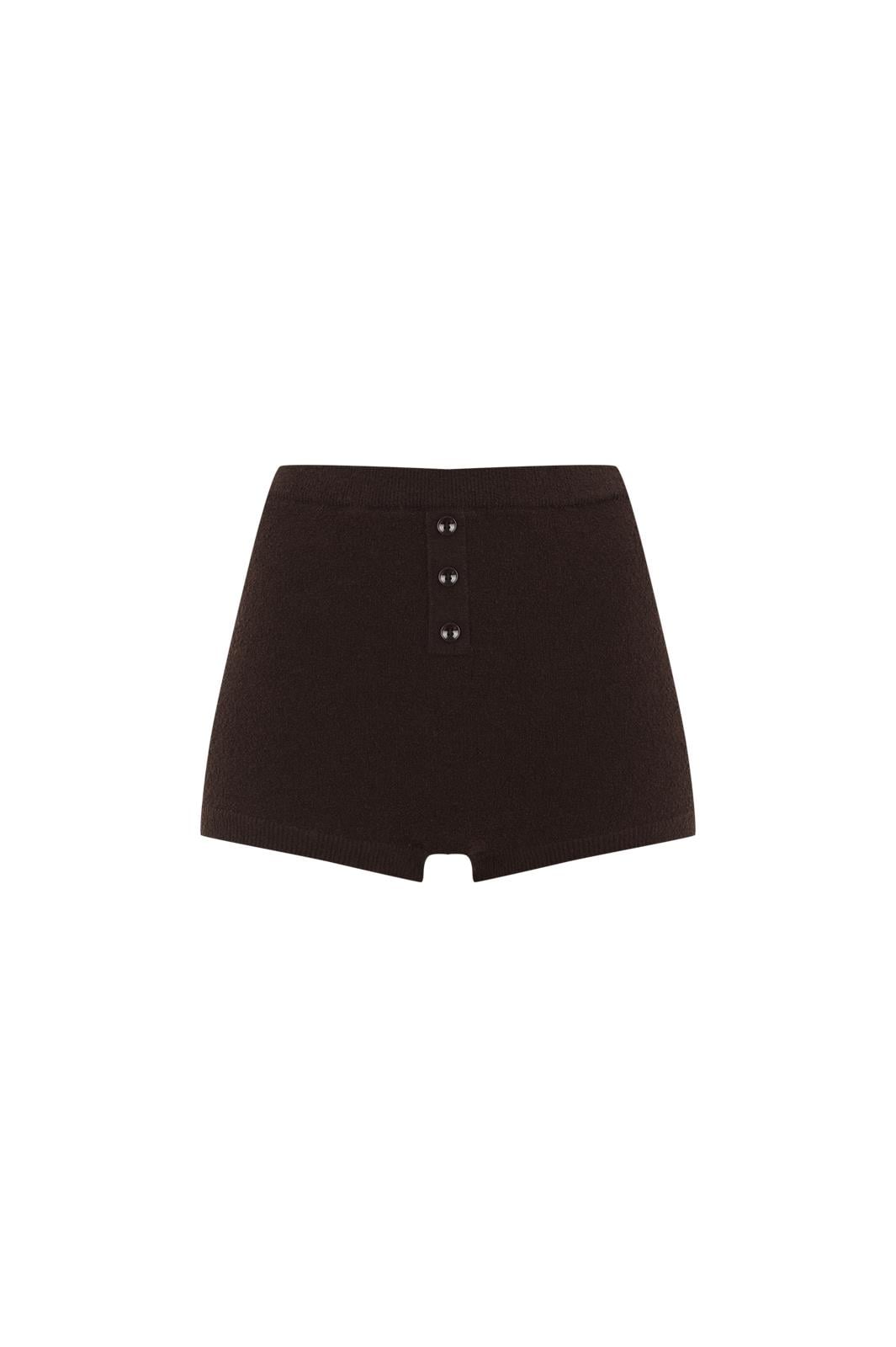 Kahverengi Havlu Boxer Şort