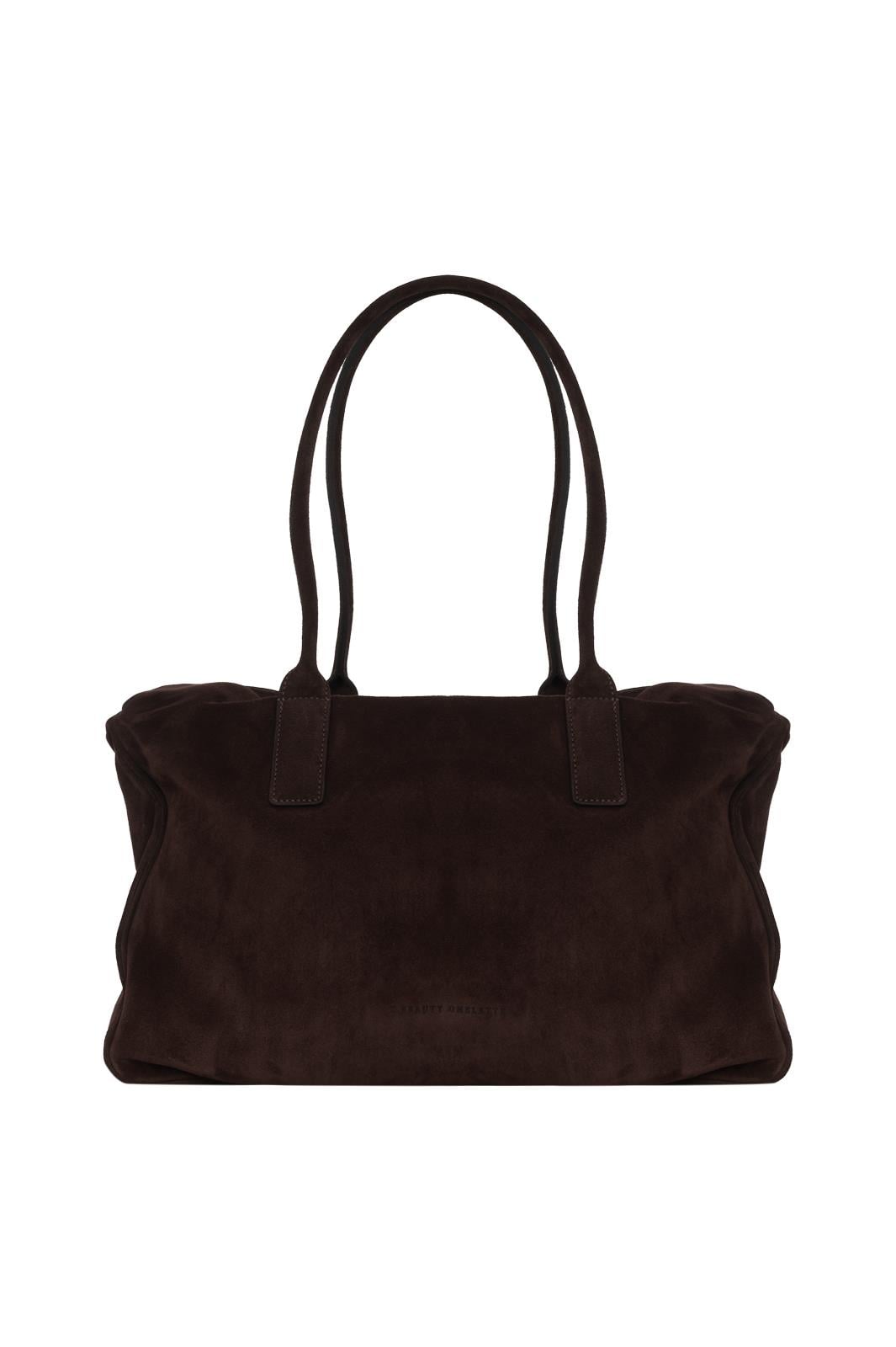 Kahverengi Süet Raphael Shopping Bag