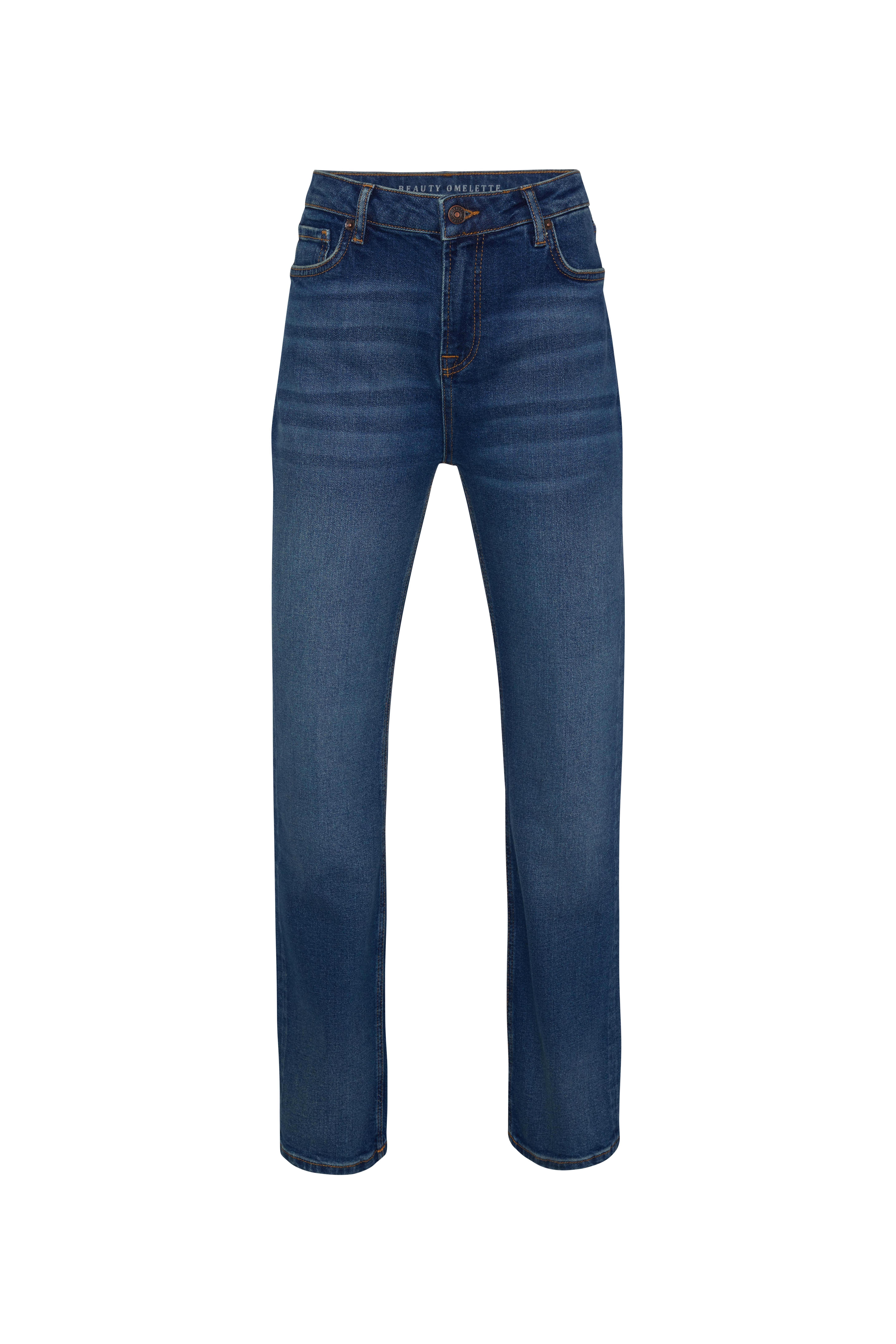 Koyu Mavi Cindy Slim Fit Jean