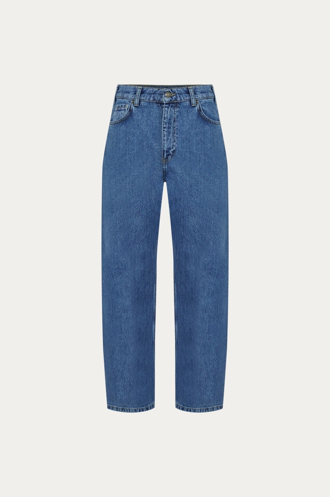 Orta Mavi Mom Jean