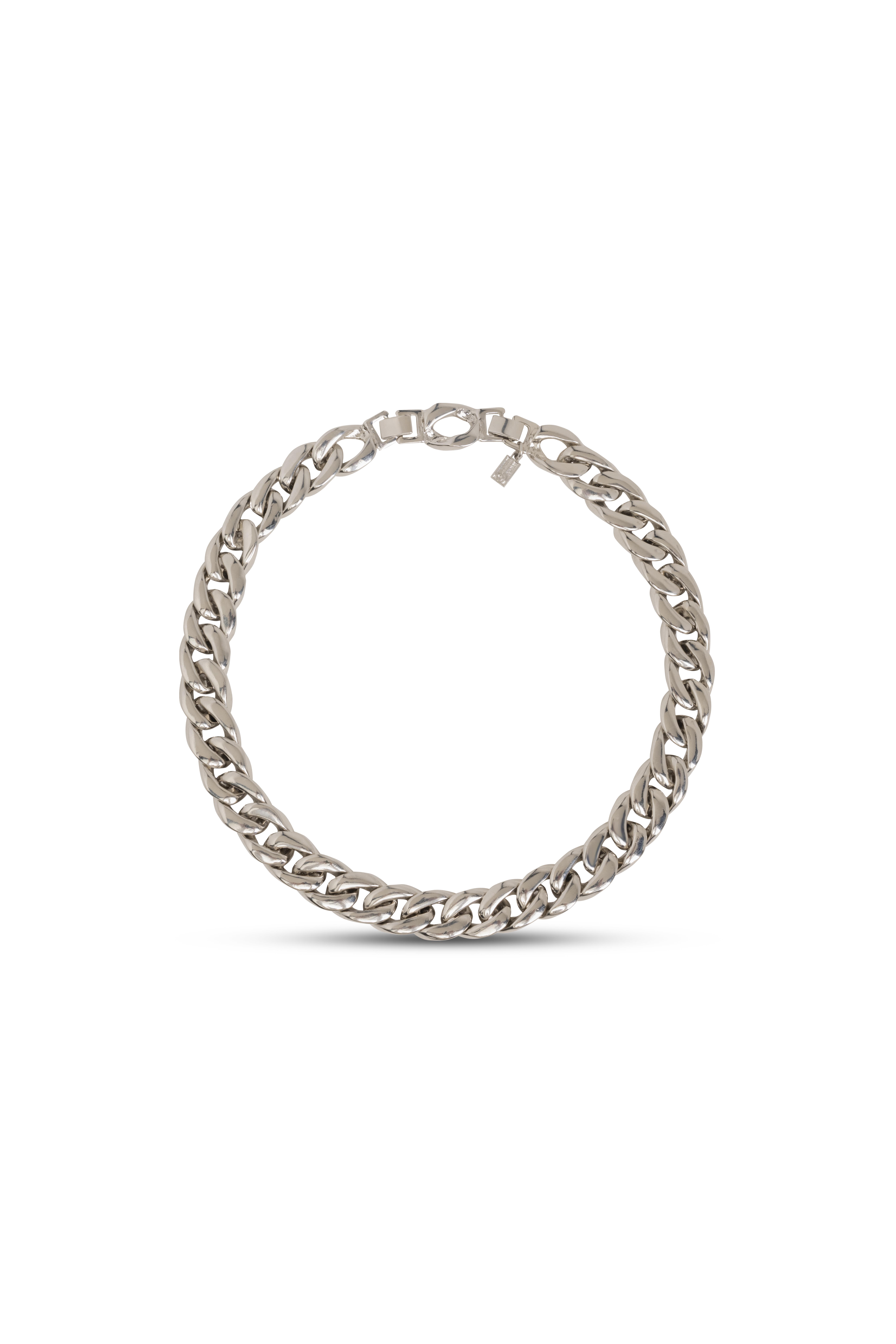 Silver Zincir Form Kolye