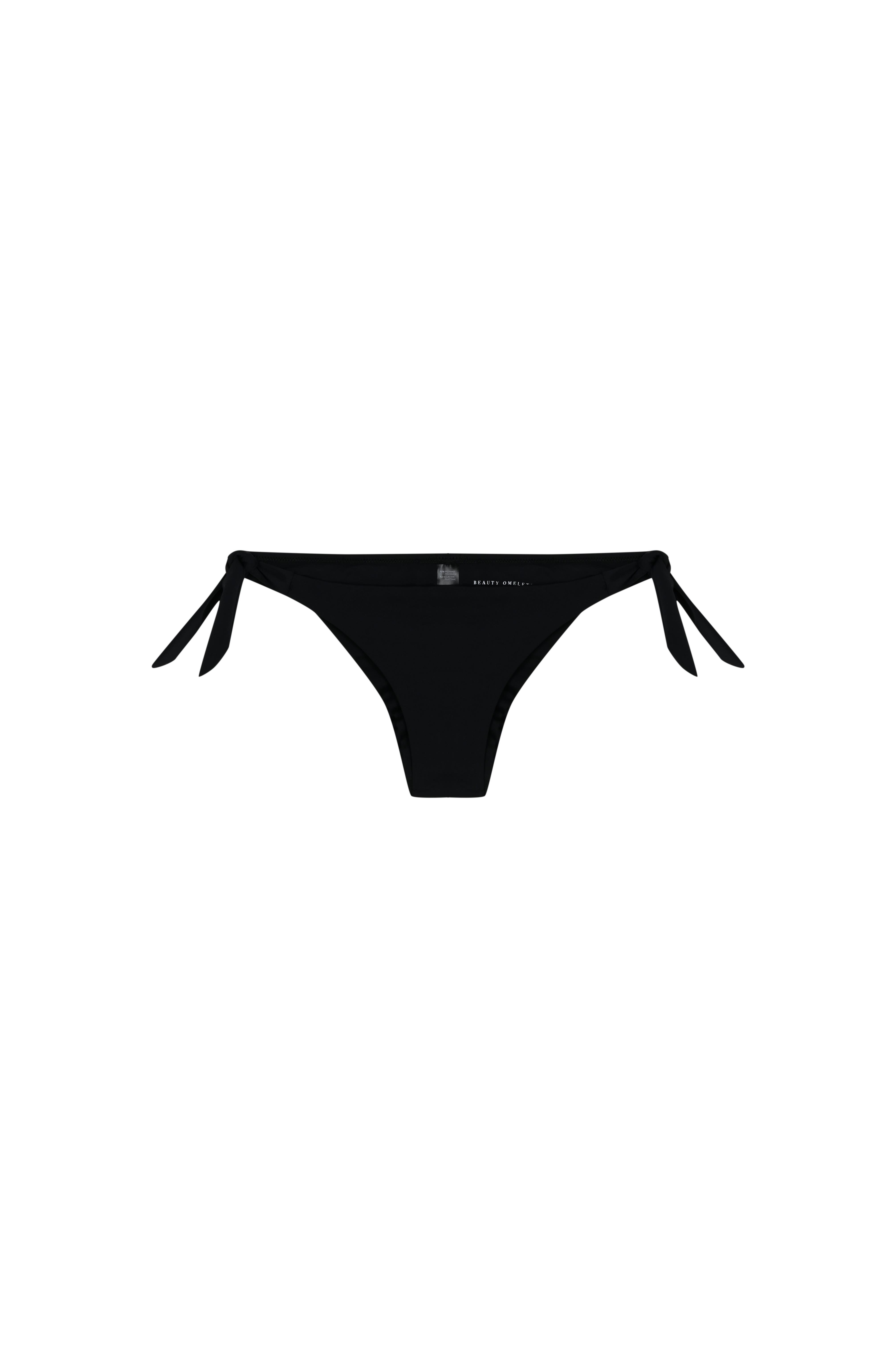 Siyah Bağlamalı Brazilian Bikini Altı
