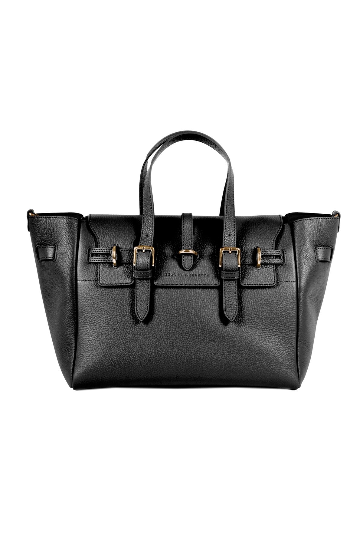 Siyah Gabrielle Floater Day Bag Gold