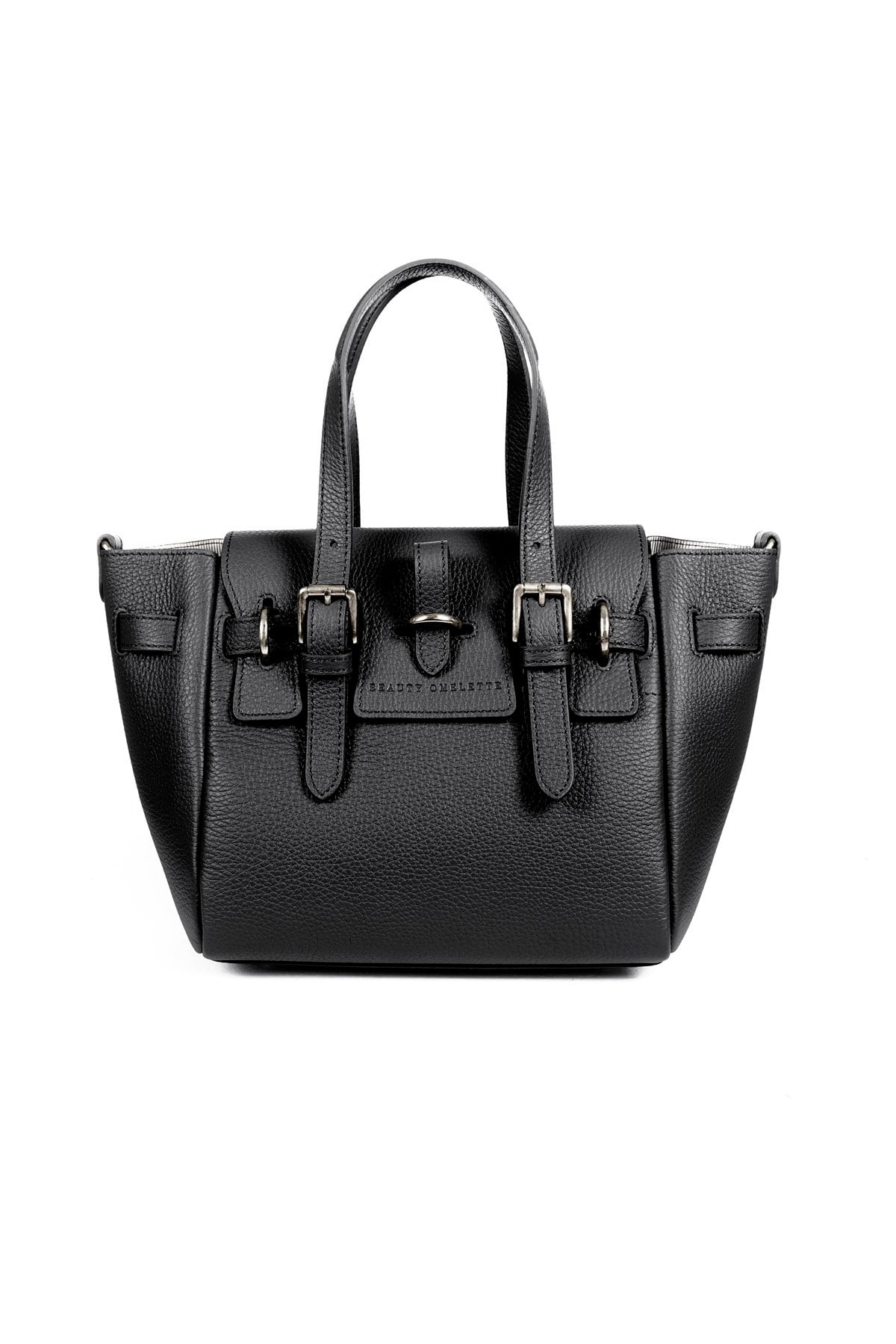 Siyah Gabrielle Floater Mini Bag Silver