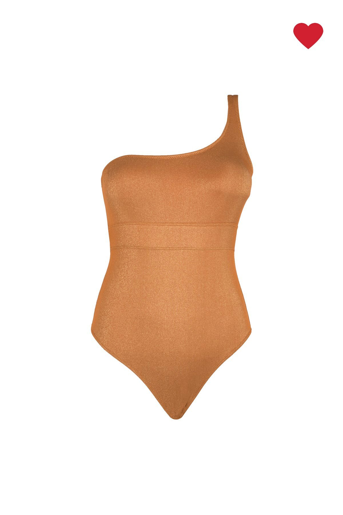 Tarçın Asimetrik Yaka Simli Mayo