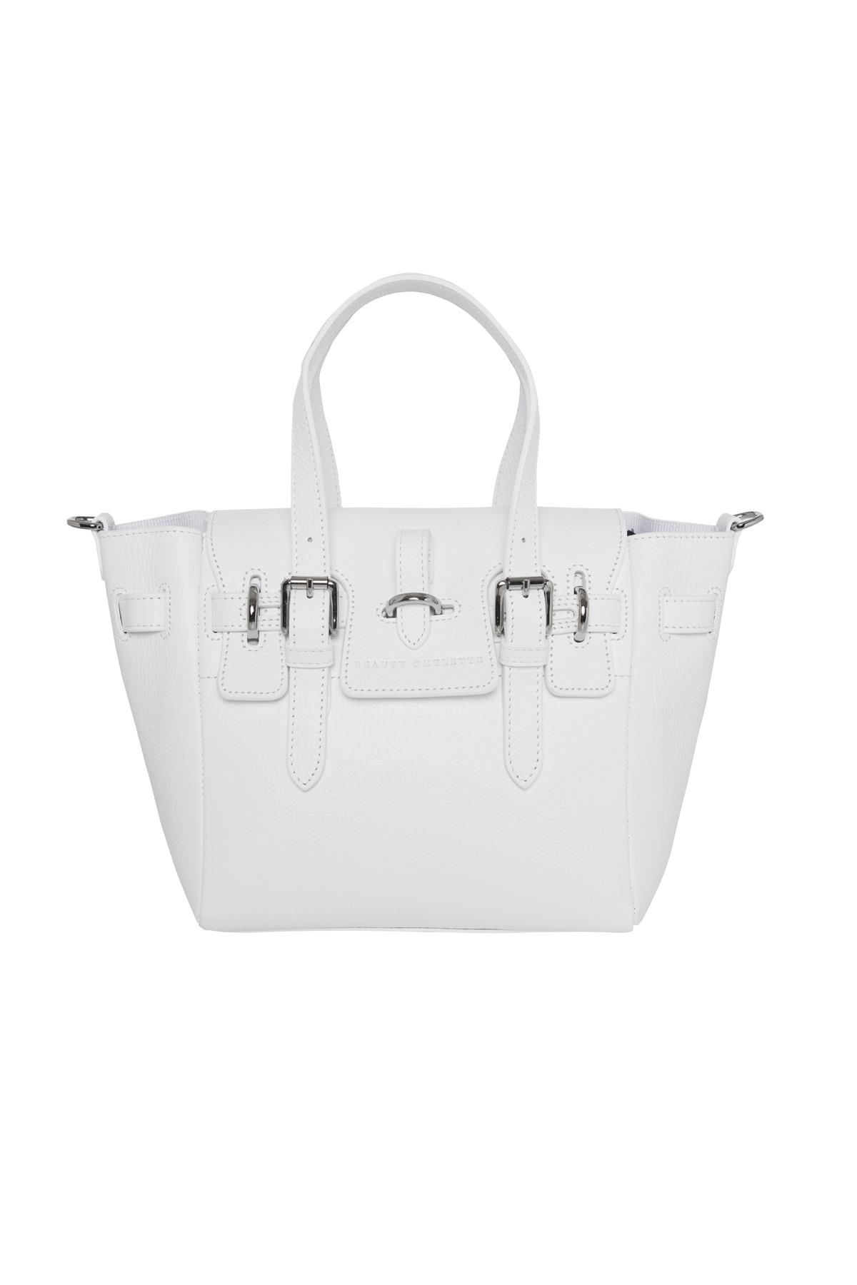 Beyaz Gabrielle Floater Mini Bag Silver