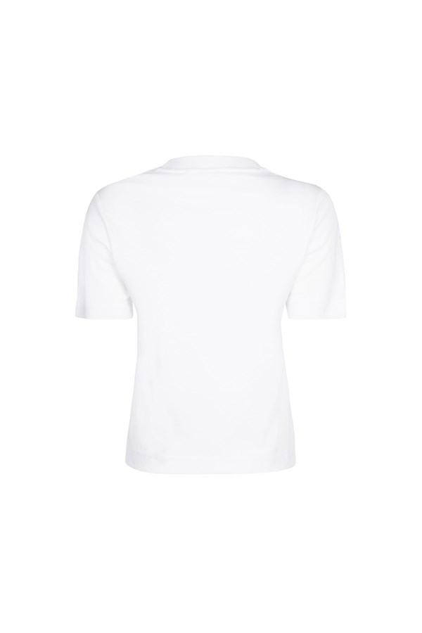 Beyaz Basic Kutu Form Tshirt