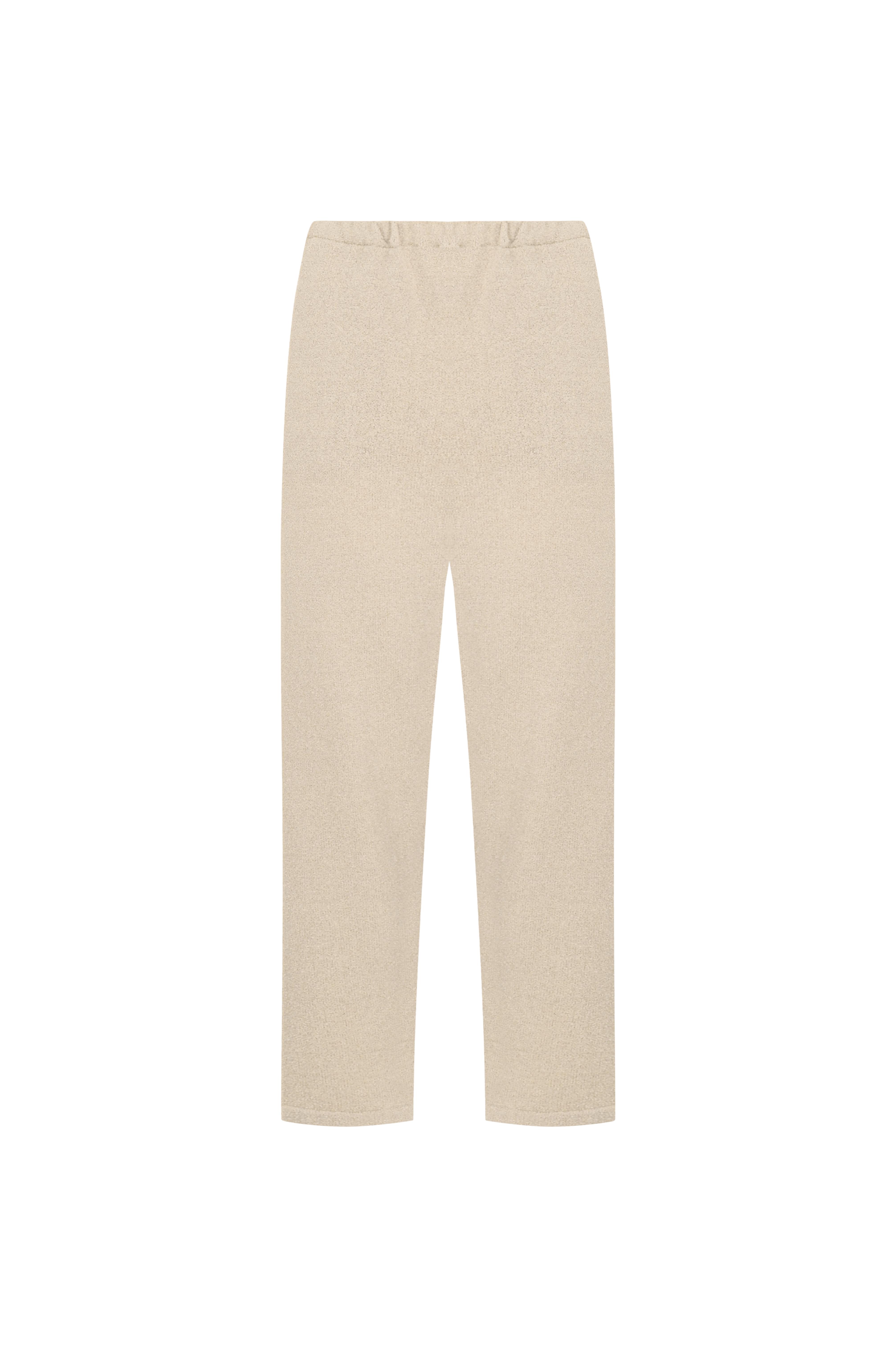 Bej Havlu Crop Pantolon