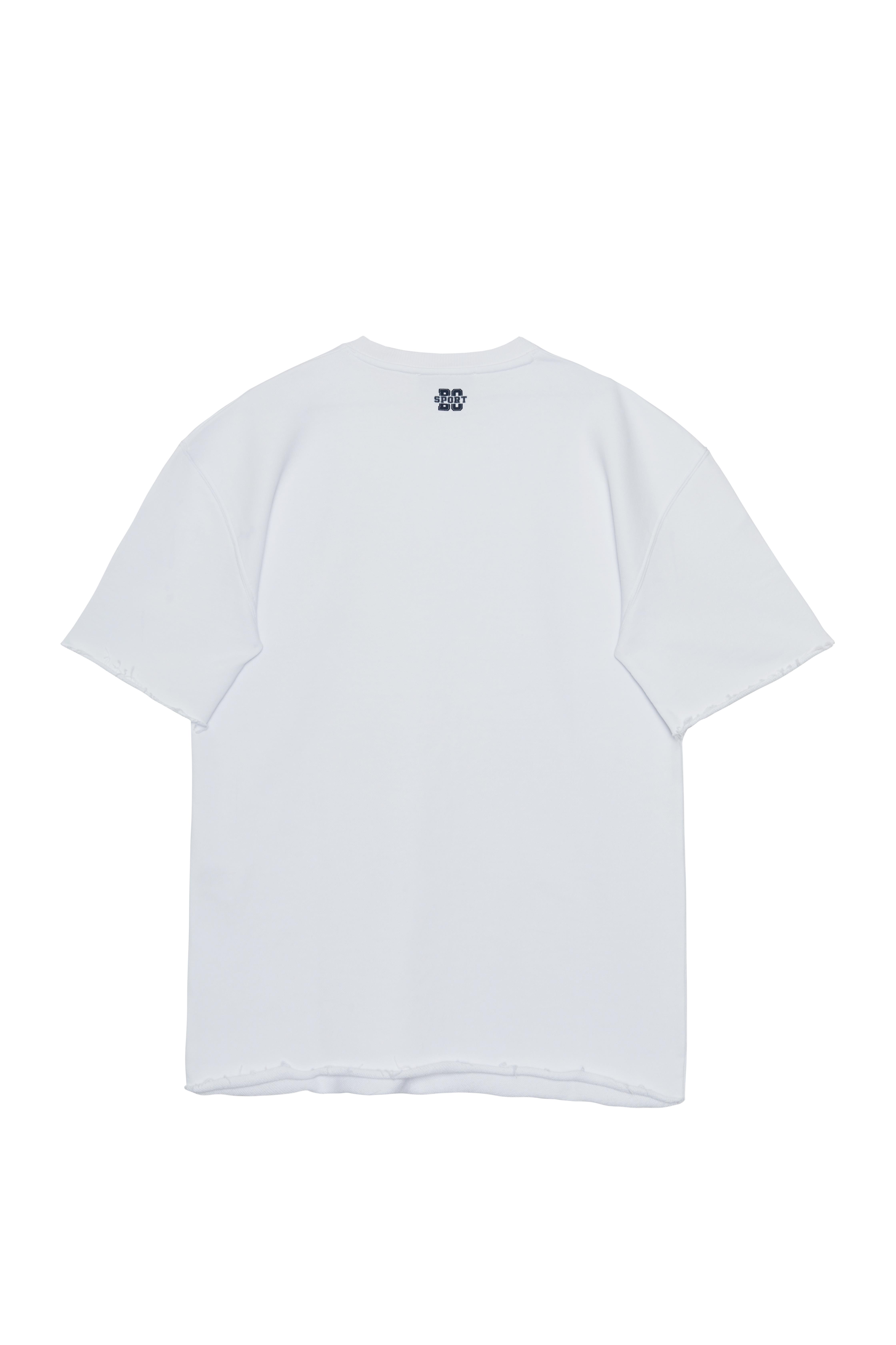 Beyaz BO Sport K sa Kol Sweatshirt