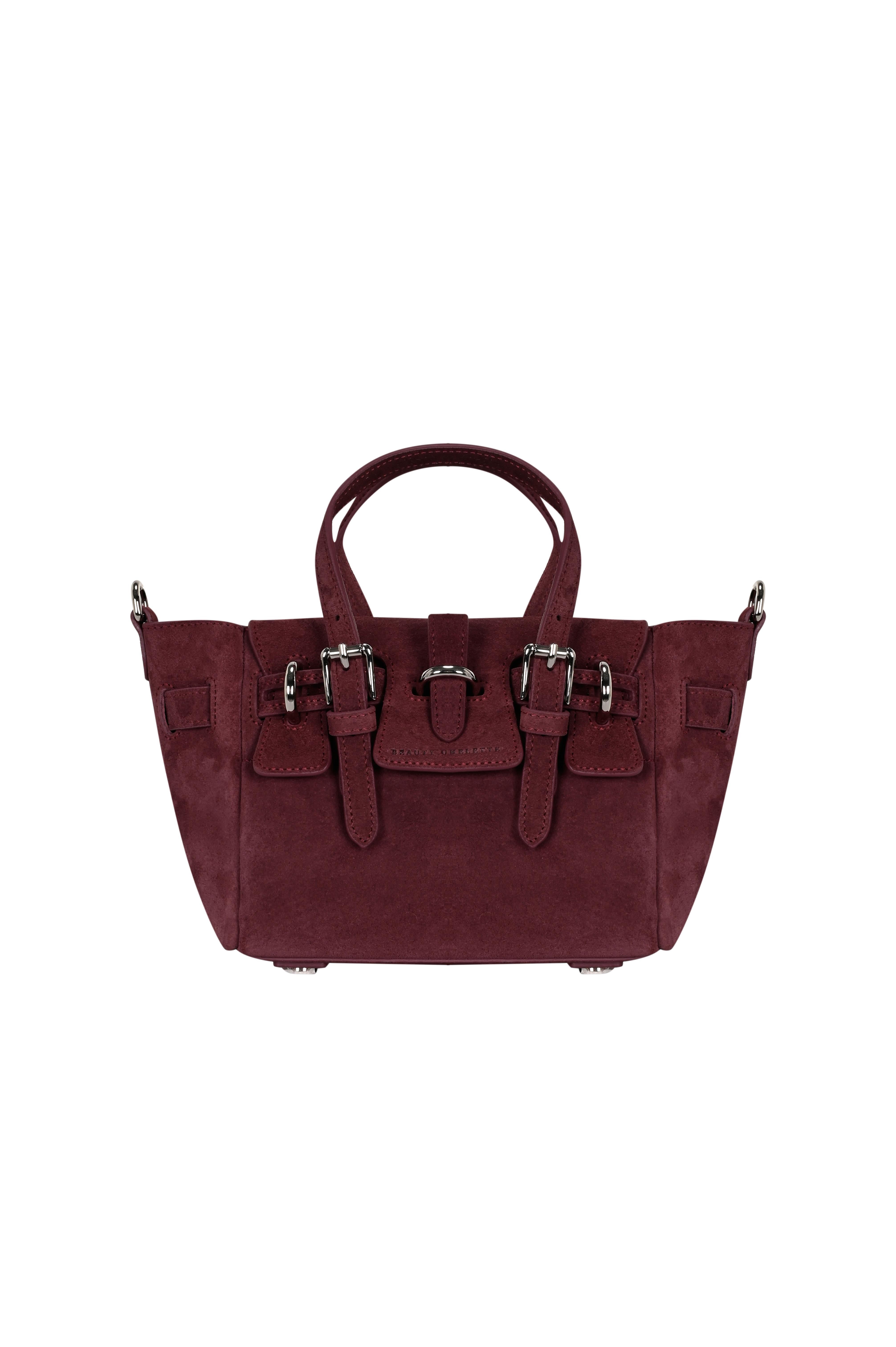 Bordo Gabrielle Süet Petite Bag Silver
