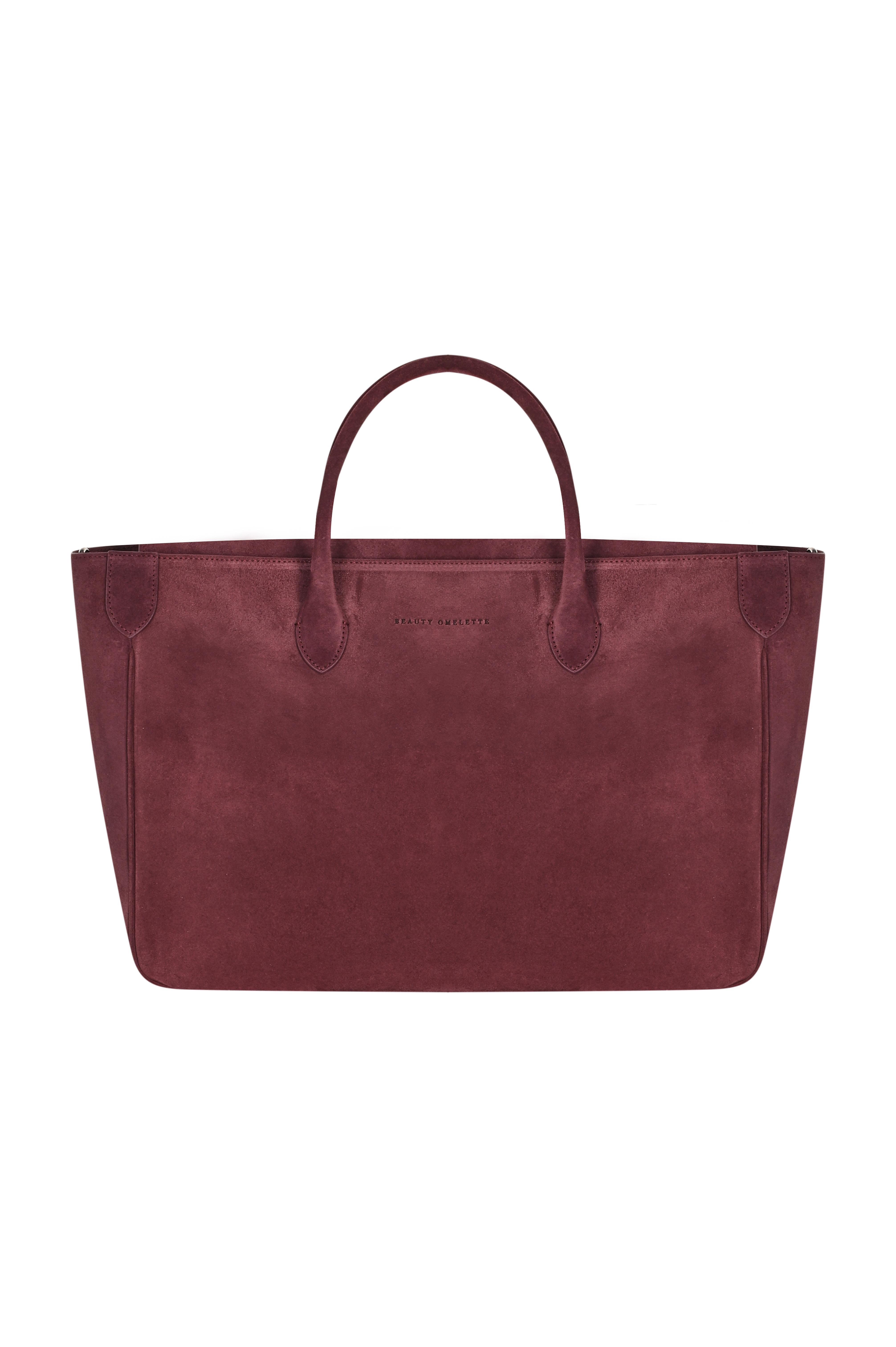 Bordo Raphael XL Süet Bag