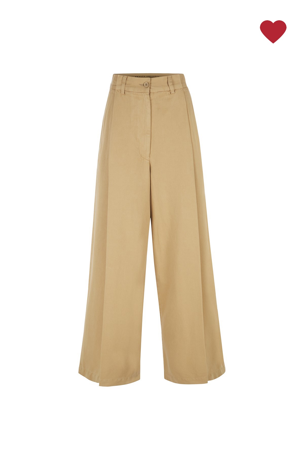Camel Gabardin Bol Paça Pantolon 