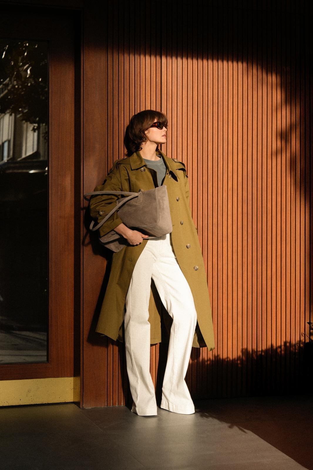 Haki Daddy Trenchcoat