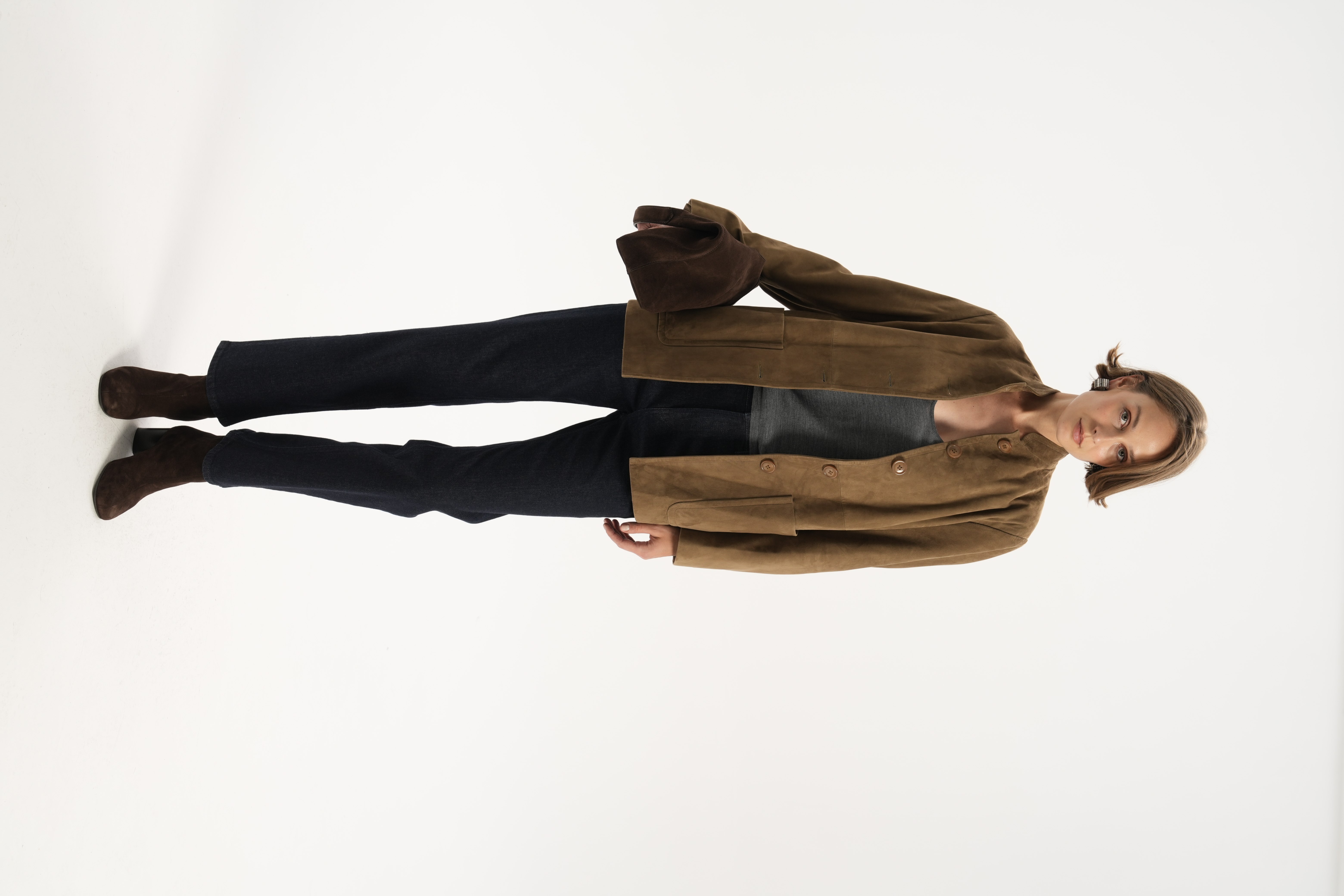 Lacivert Classic Straight Jean