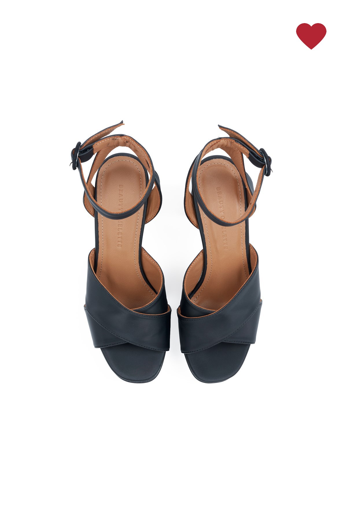 Saten Naomi Platform Siyah