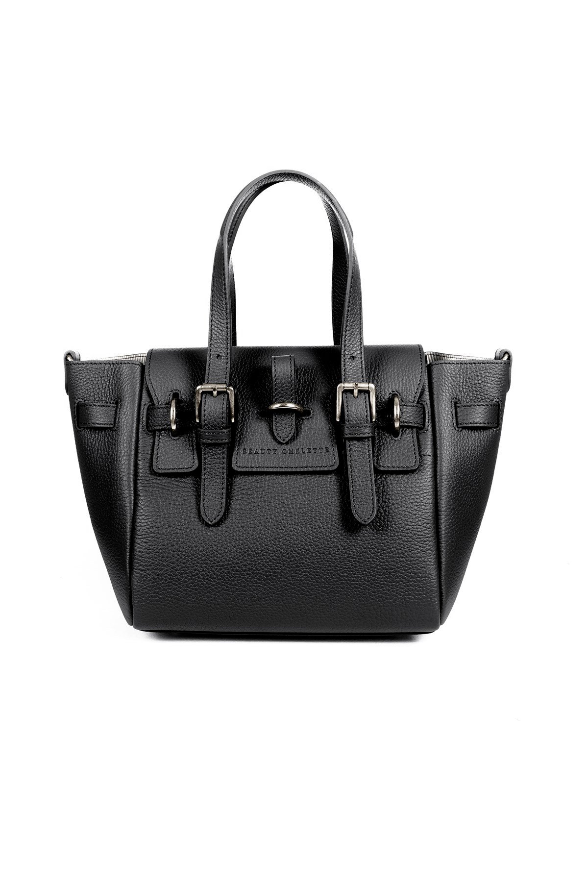 Siyah Gabrielle Floater Mini Bag Silver