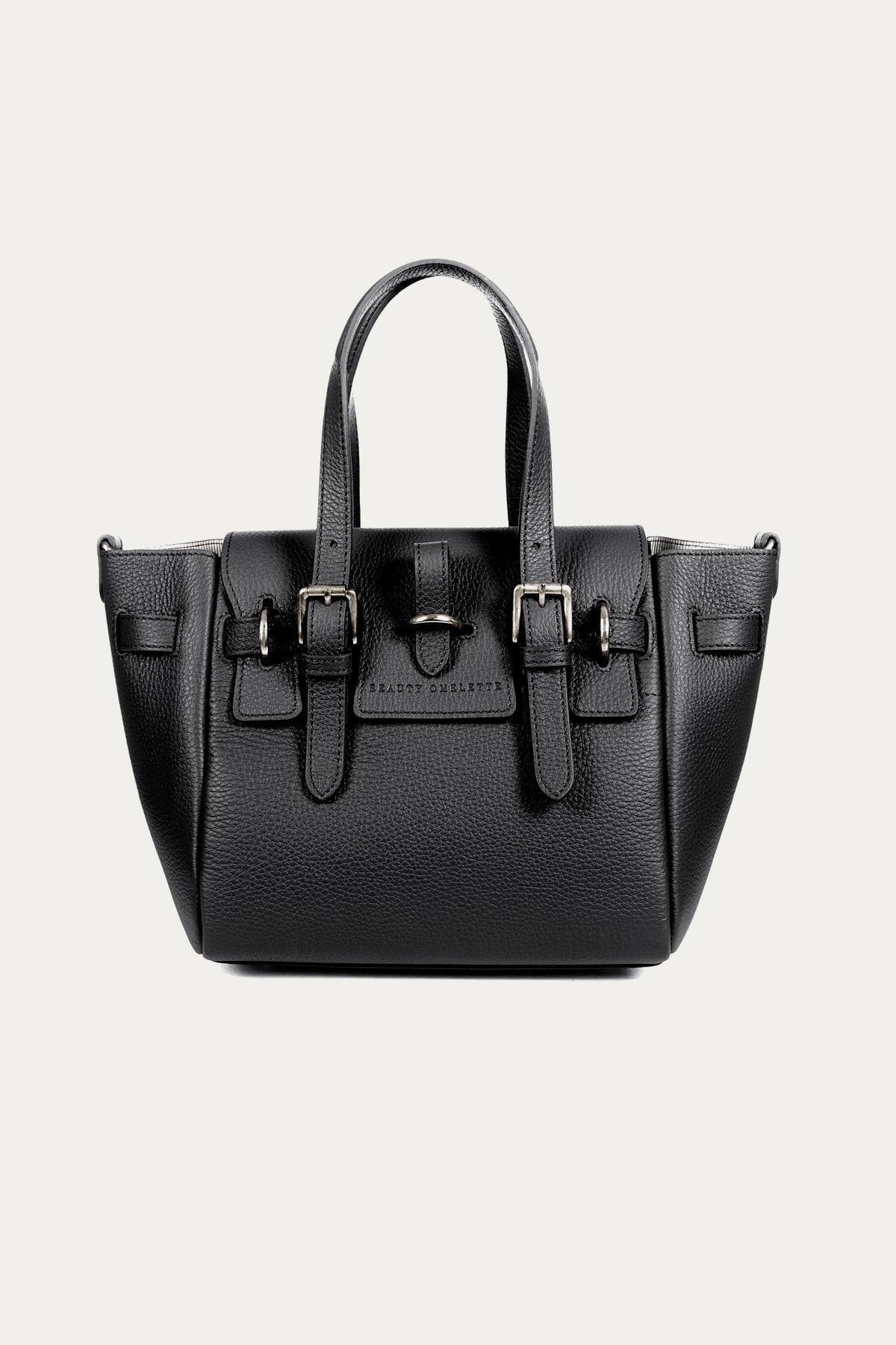 Siyah Gabrielle Floater Mini Bag Silver