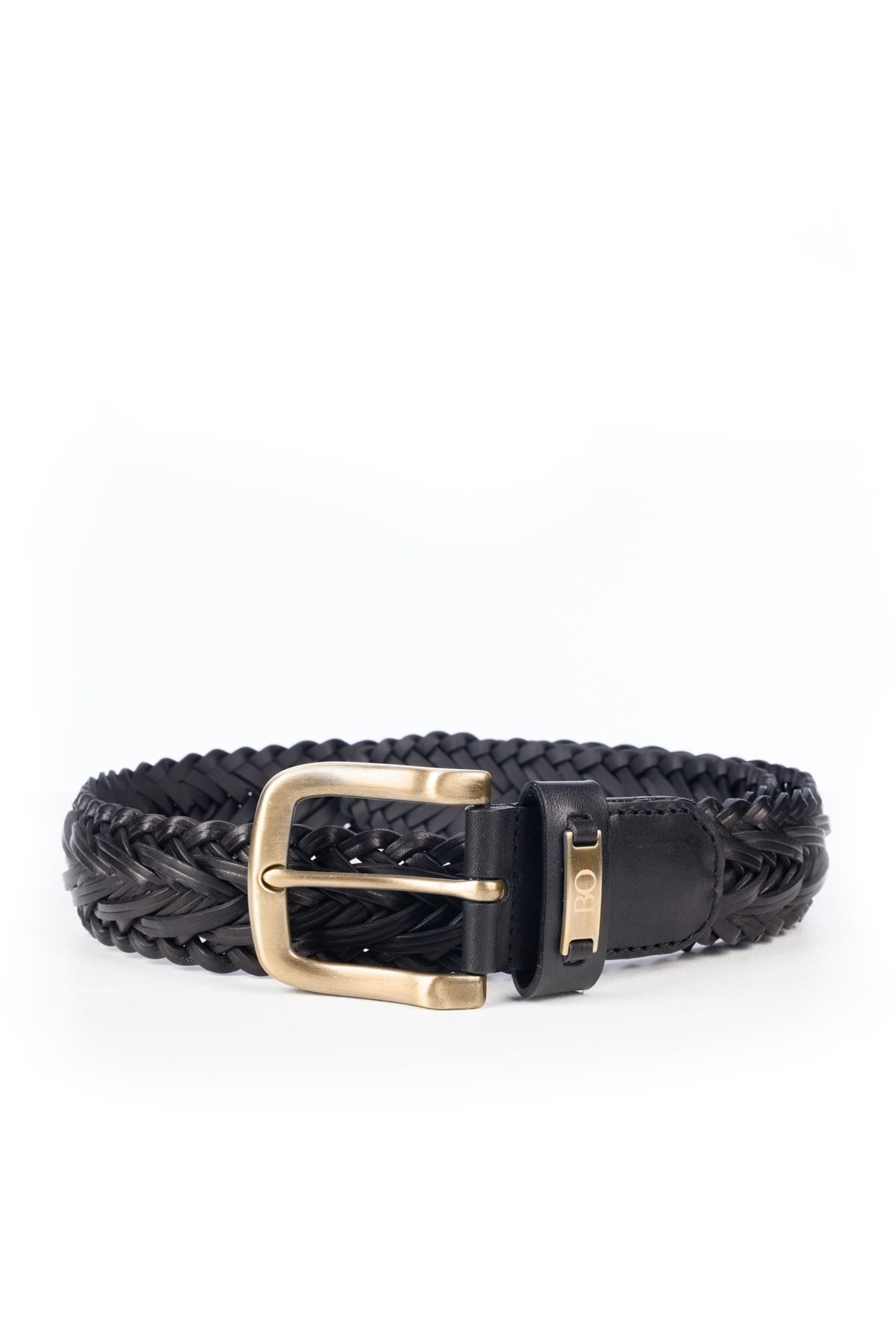 Siyah Örgülü Kemer