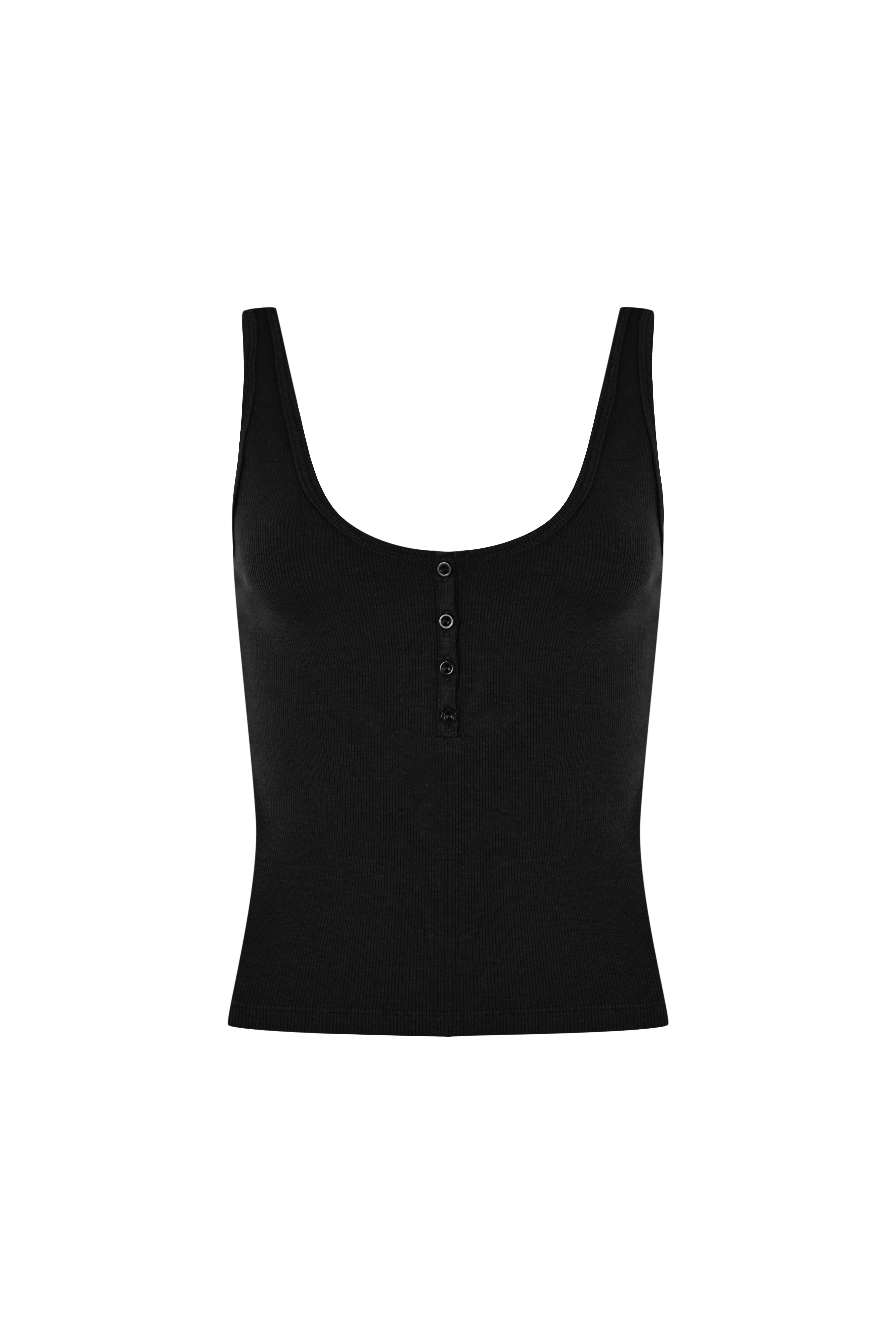 Siyah Patlı U Yaka Ribli Atlet