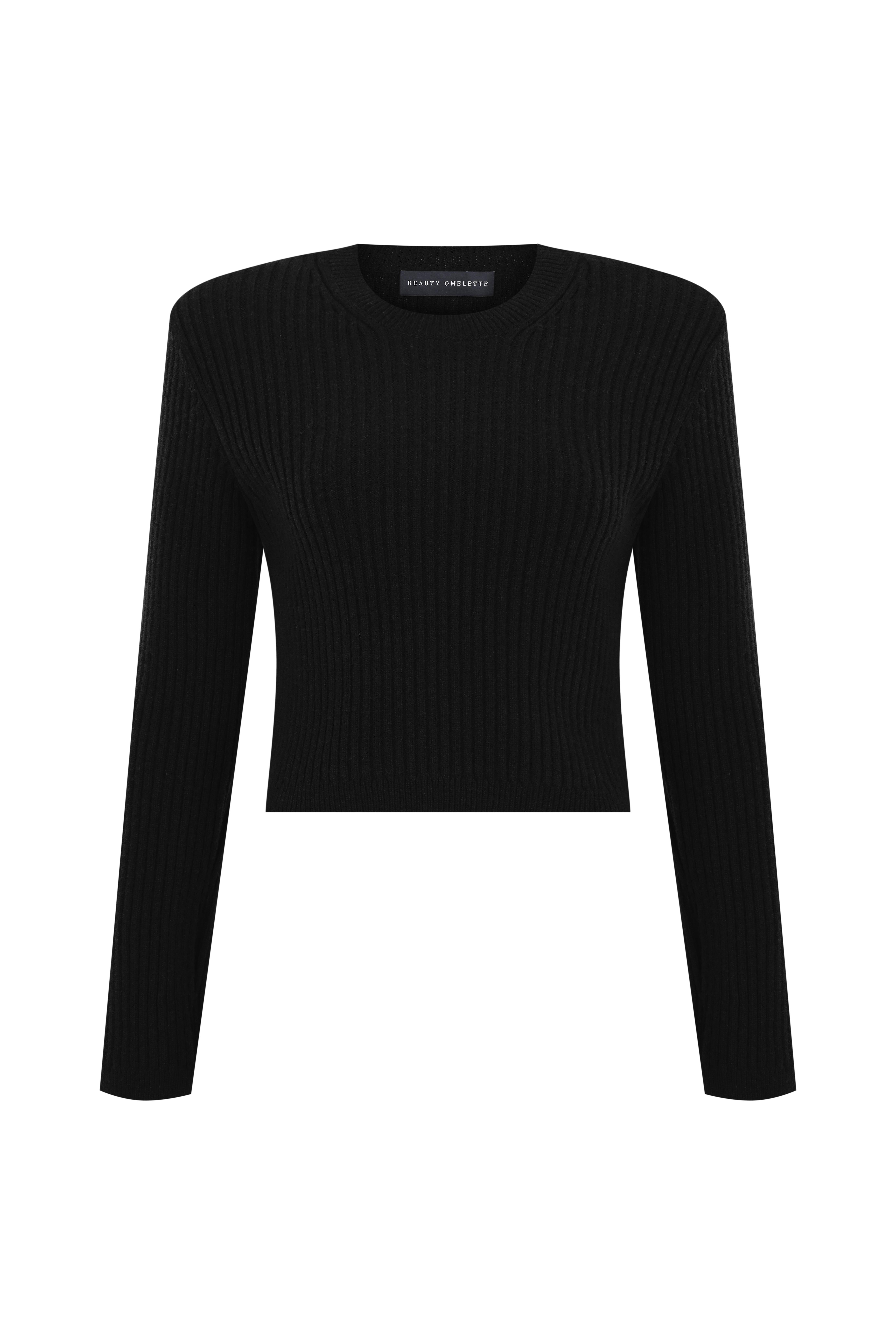 Siyah Vatkalı Ribli Kısa Kazak