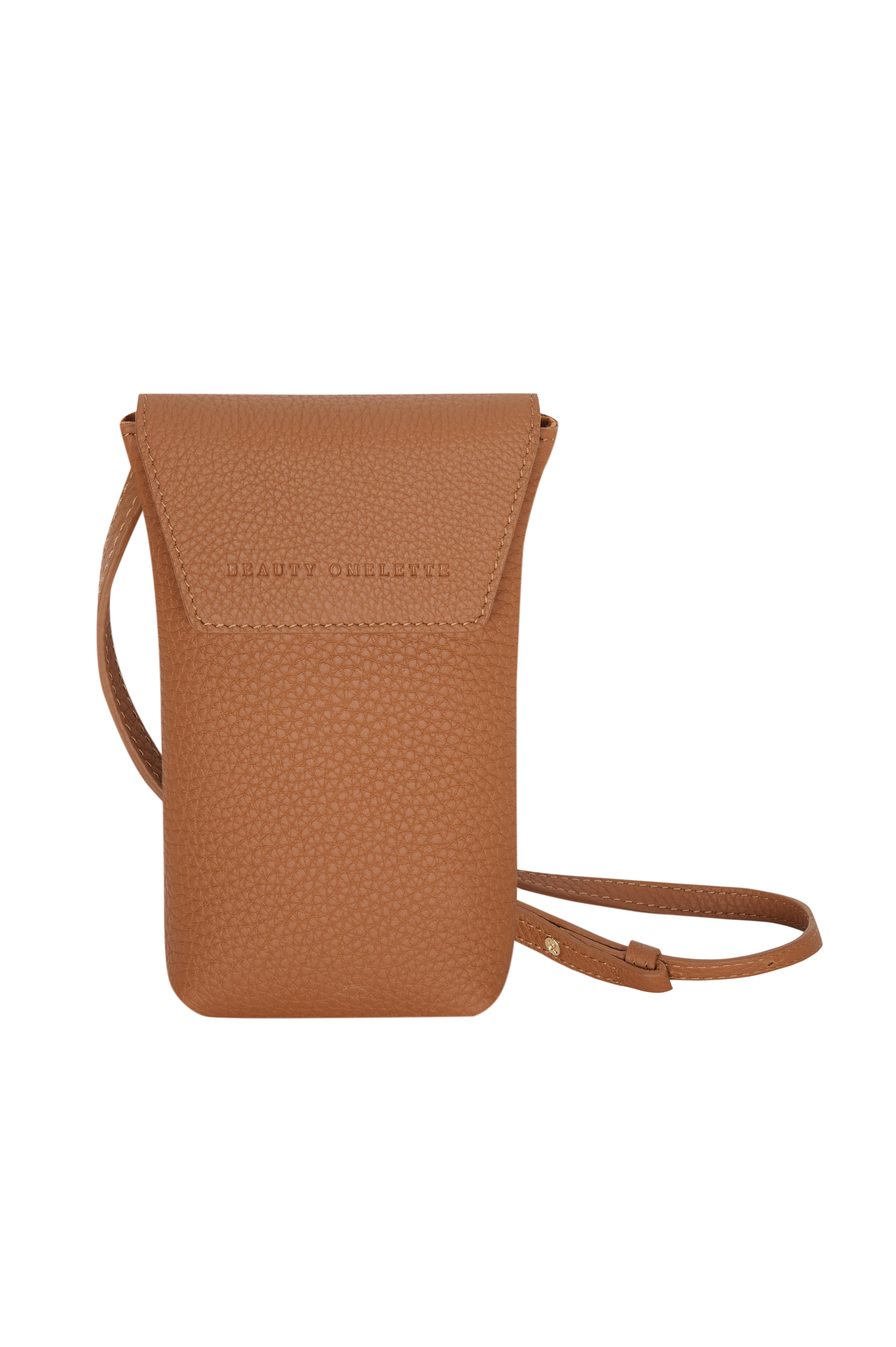 Taba Deri Mini Çapraz Askılı Çanta